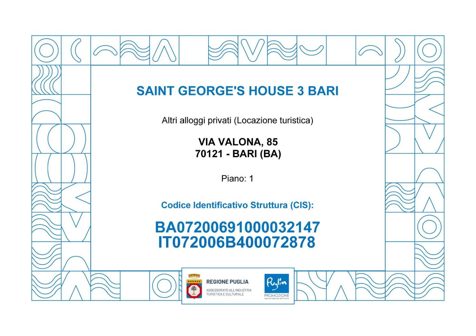 Saint George'S House 3 Bari Apartment Exterior foto